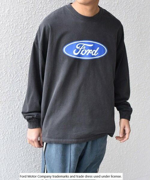 SHIPS / シップス Tシャツ | 【SHIPS any別注】GOOD ROCK SPEED: FORD ロゴ プリント Tシャツ (ロンT)◇ | 詳細22