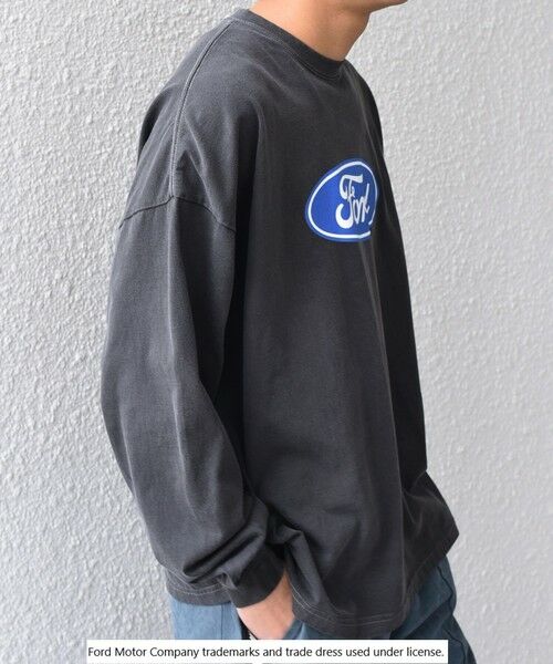 SHIPS / シップス Tシャツ | 【SHIPS any別注】GOOD ROCK SPEED: FORD ロゴ プリント Tシャツ (ロンT)◇ | 詳細25