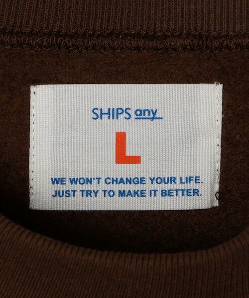 SHIPS / シップス スウェット | SHIPS any: ヴィンテージライク 裏起毛 セミモックネック ラグラン スウェット◇ | 詳細23