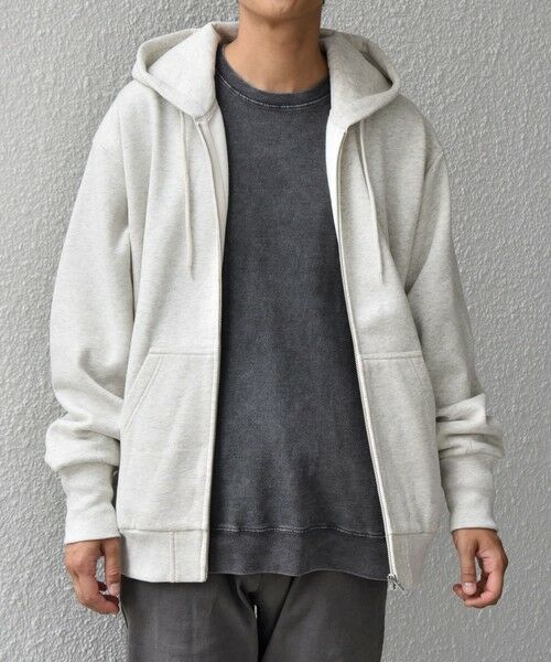 SHIPS / シップス パーカー | SHIPS any: ヴィンテージライク 裏起毛 スウェット ジップ パーカー◇ | 詳細3