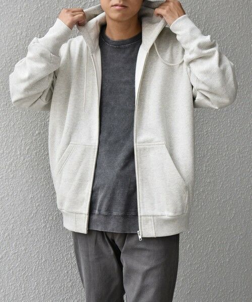 SHIPS / シップス パーカー | SHIPS any: ヴィンテージライク 裏起毛 スウェット ジップ パーカー◇ | 詳細4