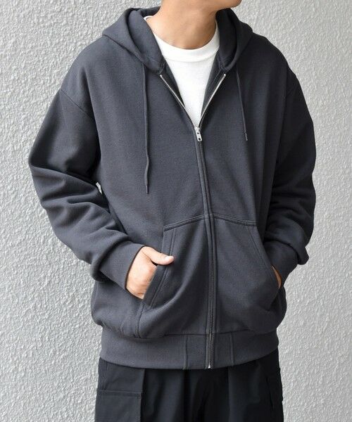 SHIPS / シップス パーカー | SHIPS any: ヴィンテージライク 裏起毛 スウェット ジップ パーカー◇ | 詳細14