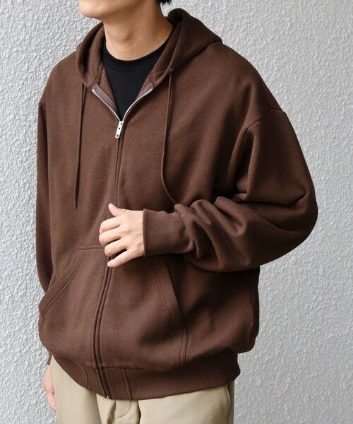SHIPS / シップス パーカー | SHIPS any: ヴィンテージライク 裏起毛 スウェット ジップ パーカー◇ | 詳細22