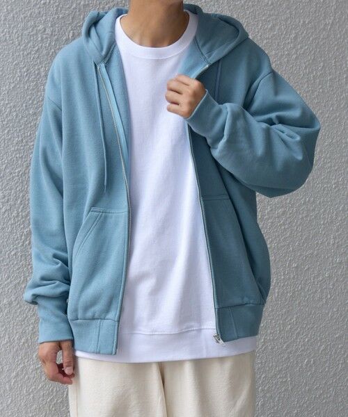 SHIPS / シップス パーカー | SHIPS any: ヴィンテージライク 裏起毛 スウェット ジップ パーカー◇ | 詳細28