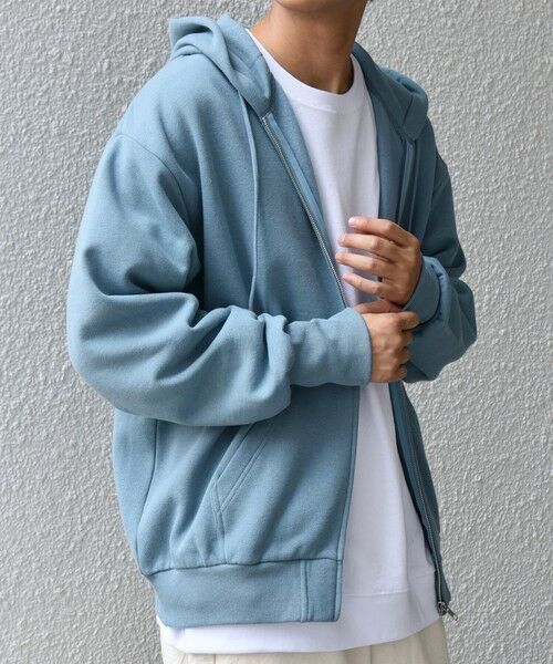 SHIPS / シップス パーカー | SHIPS any: ヴィンテージライク 裏起毛 スウェット ジップ パーカー◇ | 詳細30