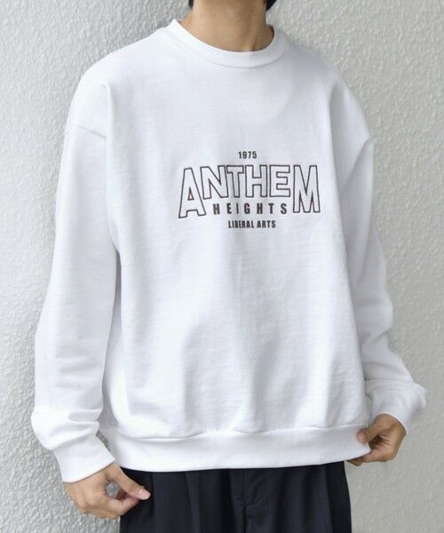 SHIPS / シップス スウェット | SHIPS any: any city カレッジライク プリント&刺繍 リラックス スウェット◇ | 詳細5