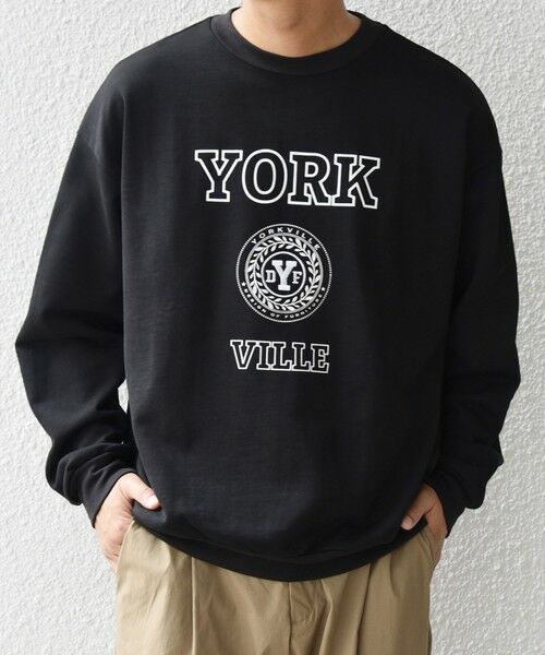 SHIPS / シップス スウェット | SHIPS any: any city カレッジライク プリント&刺繍 リラックス スウェット◇ | 詳細16