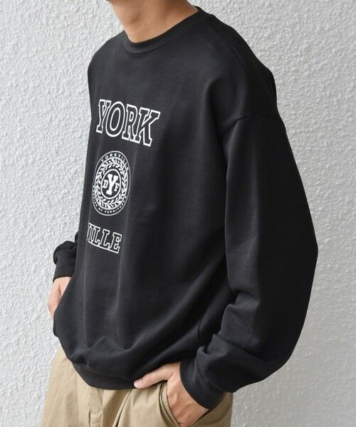 SHIPS / シップス スウェット | SHIPS any: any city カレッジライク プリント&刺繍 リラックス スウェット◇ | 詳細18