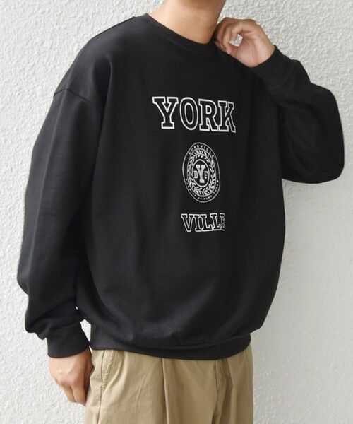 SHIPS / シップス スウェット | SHIPS any: any city カレッジライク プリント&刺繍 リラックス スウェット◇ | 詳細19