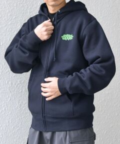 SHIPS / シップス パーカー | 【WEB限定】SHIPS any: ワンポイント ロゴ 裏起毛 スウェット ジップ パーカー◇