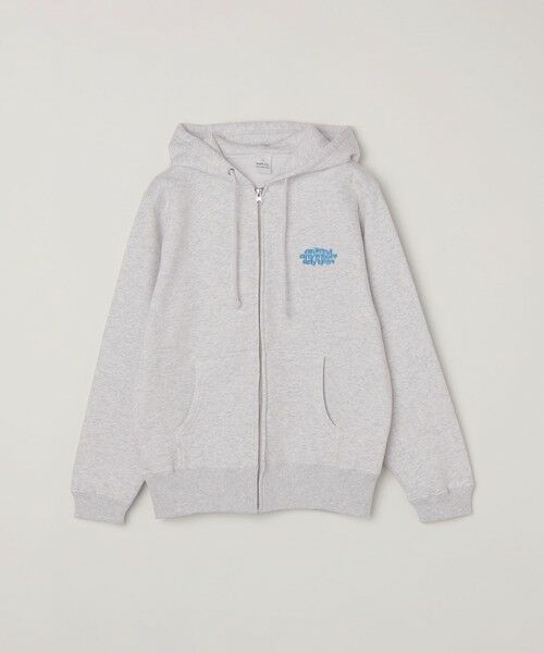 SHIPS / シップス パーカー | 【WEB限定】SHIPS any: ワンポイント ロゴ 裏起毛 スウェット ジップ パーカー◇ | 詳細7