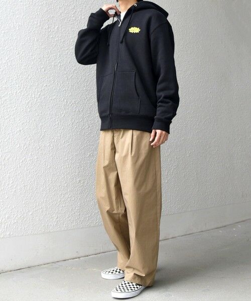 SHIPS / シップス パーカー | 【WEB限定】SHIPS any: ワンポイント ロゴ 裏起毛 スウェット ジップ パーカー◇ | 詳細10