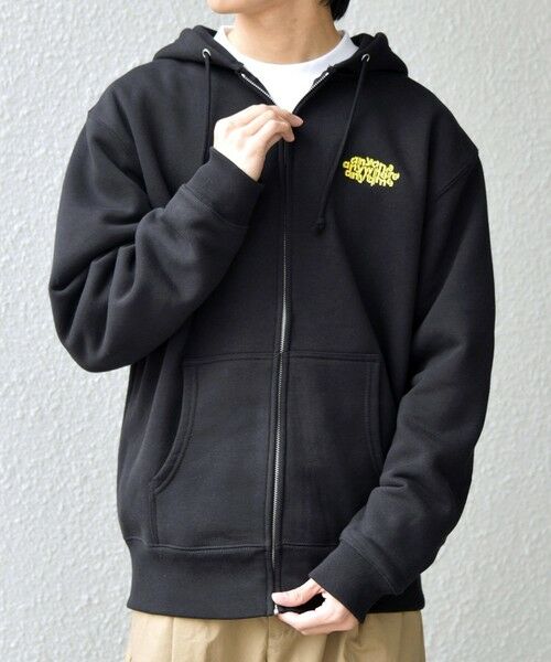 SHIPS / シップス パーカー | 【WEB限定】SHIPS any: ワンポイント ロゴ 裏起毛 スウェット ジップ パーカー◇ | 詳細11