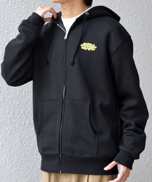 SHIPS / シップス パーカー | 【WEB限定】SHIPS any: ワンポイント ロゴ 裏起毛 スウェット ジップ パーカー◇ | 詳細12