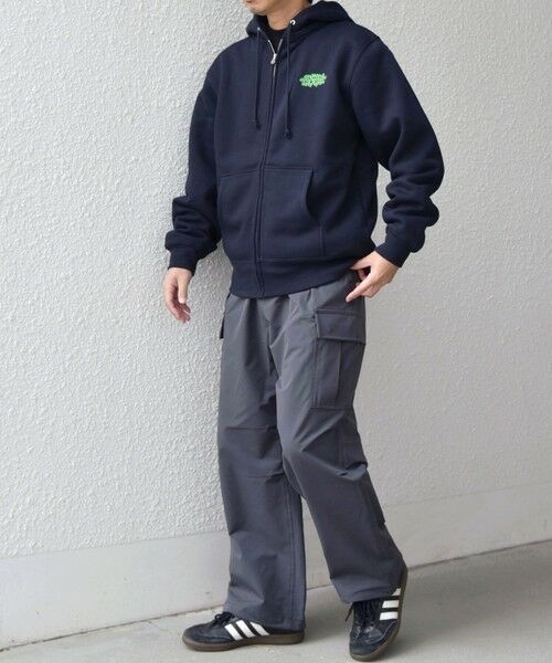 SHIPS / シップス パーカー | 【WEB限定】SHIPS any: ワンポイント ロゴ 裏起毛 スウェット ジップ パーカー◇ | 詳細18