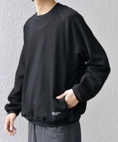 SHIPS / シップス スウェット | 【SHIPS any別注】HINSON: 裏起毛 フリース ワンポイント ラグラン スウェット◇
