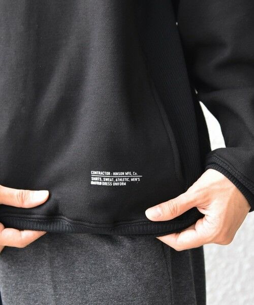 SHIPS / シップス スウェット | 【SHIPS any別注】HINSON: 裏起毛 フリース ワンポイント ラグラン スウェット◇ | 詳細13