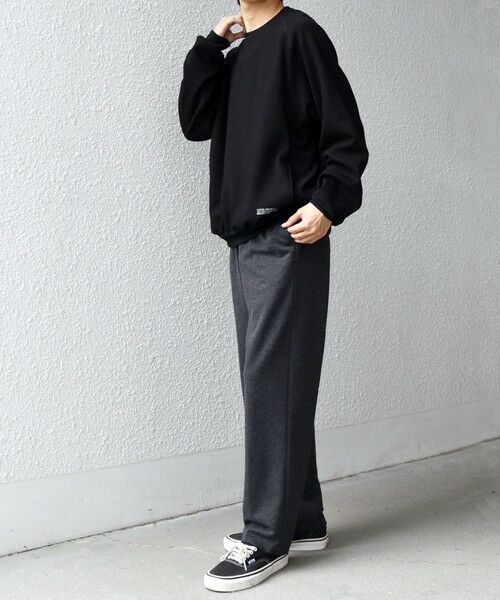 SHIPS / シップス スウェット | 【SHIPS any別注】HINSON: 裏起毛 フリース ワンポイント ラグラン スウェット◇ | 詳細9