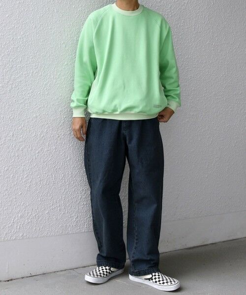 SHIPS / シップス スウェット | 【SHIPS any別注】HINSON: 裏起毛 フリース ワンポイント ラグラン スウェット◇ | 詳細17