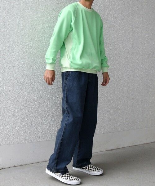 SHIPS / シップス スウェット | 【SHIPS any別注】HINSON: 裏起毛 フリース ワンポイント ラグラン スウェット◇ | 詳細18