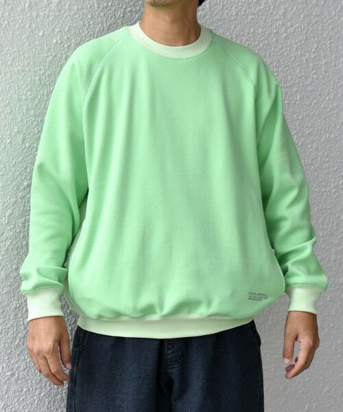 SHIPS / シップス スウェット | 【SHIPS any別注】HINSON: 裏起毛 フリース ワンポイント ラグラン スウェット◇ | 詳細19