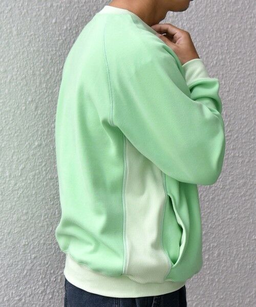 SHIPS / シップス スウェット | 【SHIPS any別注】HINSON: 裏起毛 フリース ワンポイント ラグラン スウェット◇ | 詳細21