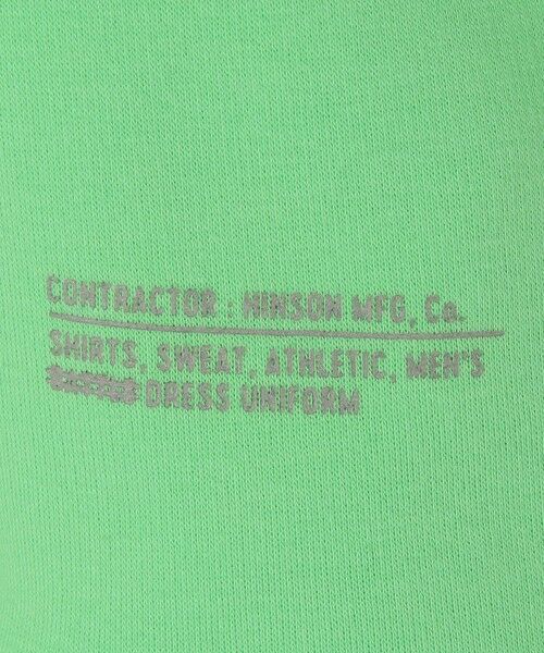 SHIPS / シップス スウェット | 【SHIPS any別注】HINSON: 裏起毛 フリース ワンポイント ラグラン スウェット◇ | 詳細27