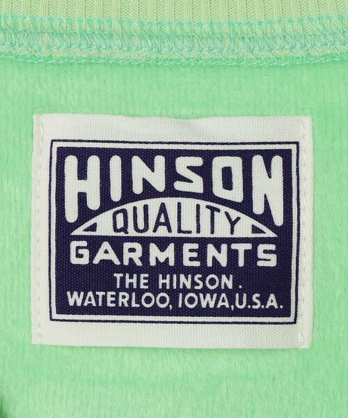 SHIPS / シップス スウェット | 【SHIPS any別注】HINSON: 裏起毛 フリース ワンポイント ラグラン スウェット◇ | 詳細28