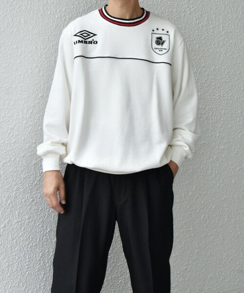 SHIPS / シップス スウェット | 【SHIPS any別注】UMBRO: 90s ロゴ サッカー スウェット (セットアップ対応)◇ | 詳細4