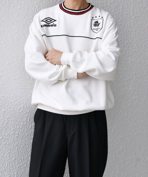 SHIPS / シップス スウェット | 【SHIPS any別注】UMBRO: 90s ロゴ サッカー スウェット (セットアップ対応)◇ | 詳細6