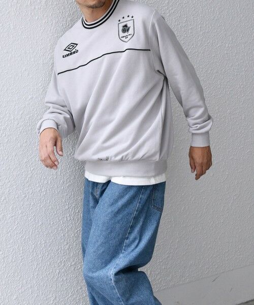 SHIPS / シップス スウェット | 【SHIPS any別注】UMBRO: 90s ロゴ サッカー スウェット (セットアップ対応)◇ | 詳細12