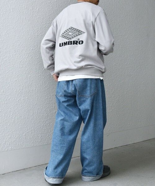 SHIPS / シップス スウェット | 【SHIPS any別注】UMBRO: 90s ロゴ サッカー スウェット (セットアップ対応)◇ | 詳細10