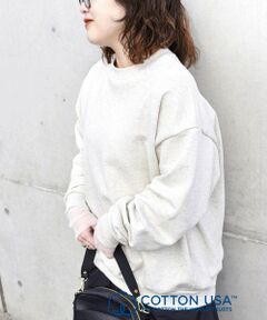 SHIPS / シップス スウェット | SHIPS any: COTTON USA ルーズ クルーネック 裏毛 スウェット◇