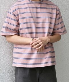 SHIPS / シップス Tシャツ | 【SHIPS any別注】sports wear: レトロ カラー ボーダー Tシャツ◇