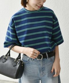 SHIPS / シップス Tシャツ | 【SHIPS any別注】sports wear: レトロ カラー ボーダー Tシャツ◇