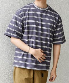 SHIPS / シップス Tシャツ | 【SHIPS any別注】sports wear: レトロ カラー ボーダー Tシャツ◇