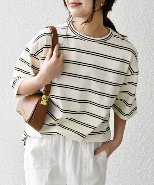 SHIPS / シップス Tシャツ | 【SHIPS any別注】sports wear: レトロ カラー ボーダー Tシャツ◇ | 詳細2