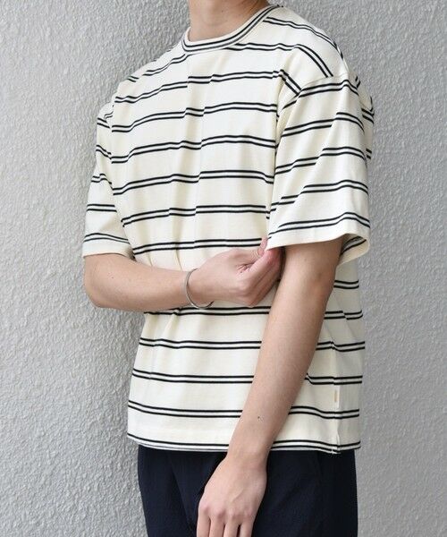SHIPS / シップス Tシャツ | 【SHIPS any別注】sports wear: レトロ カラー ボーダー Tシャツ◇ | 詳細7