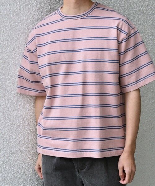 SHIPS / シップス Tシャツ | 【SHIPS any別注】sports wear: レトロ カラー ボーダー Tシャツ◇ | 詳細13
