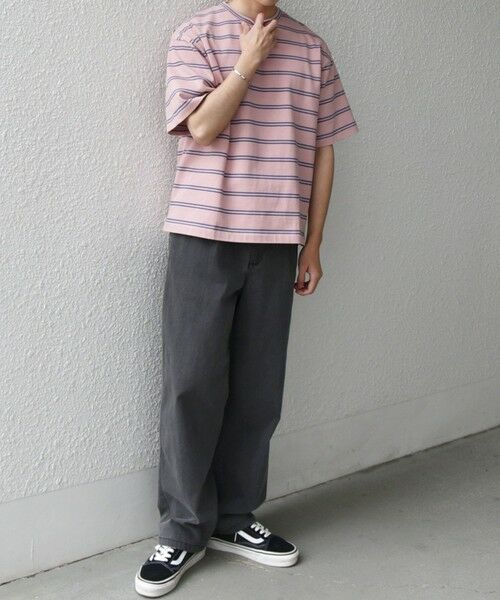 SHIPS / シップス Tシャツ | 【SHIPS any別注】sports wear: レトロ カラー ボーダー Tシャツ◇ | 詳細11