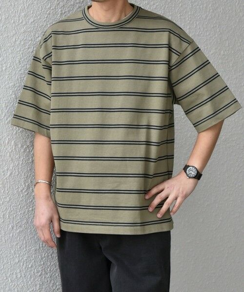 SHIPS / シップス Tシャツ | 【SHIPS any別注】sports wear: レトロ カラー ボーダー Tシャツ◇ | 詳細20