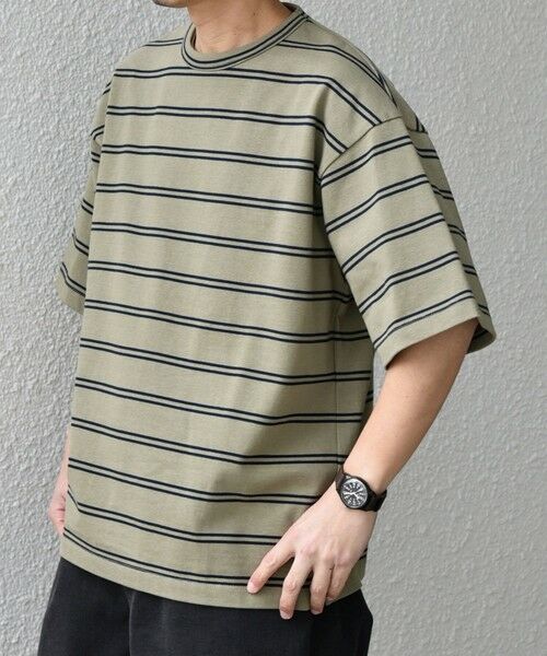 SHIPS / シップス Tシャツ | 【SHIPS any別注】sports wear: レトロ カラー ボーダー Tシャツ◇ | 詳細21