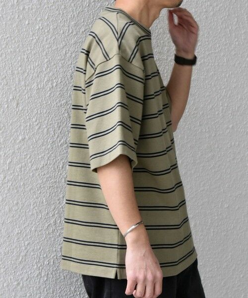 SHIPS / シップス Tシャツ | 【SHIPS any別注】sports wear: レトロ カラー ボーダー Tシャツ◇ | 詳細22
