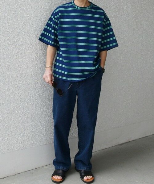 SHIPS / シップス Tシャツ | 【SHIPS any別注】sports wear: レトロ カラー ボーダー Tシャツ◇ | 詳細26