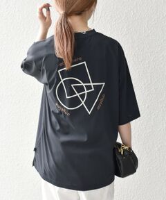 SHIPS / シップス Tシャツ | SHIPS any:〈撥水加工〉Teflon EcoElite(TM) 刺繍 バックプリント ロゴ Tシャツ◇