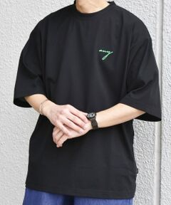 SHIPS / シップス Tシャツ | SHIPS any:〈撥水加工〉Teflon EcoElite(TM) 刺繍 バックプリント ロゴ Tシャツ◇