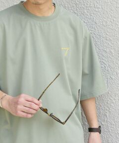 SHIPS / シップス Tシャツ | SHIPS any:〈撥水加工〉Teflon EcoElite(TM) 刺繍 バックプリント ロゴ Tシャツ◇