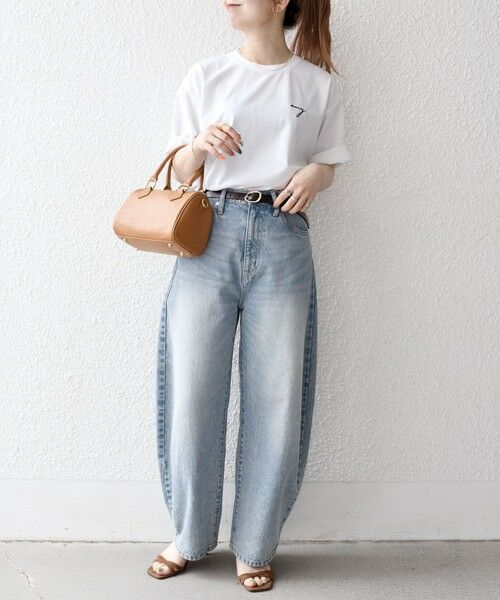 SHIPS / シップス Tシャツ | SHIPS any:〈撥水加工〉Teflon EcoElite(TM) 刺繍 バックプリント ロゴ Tシャツ◇ | 詳細1