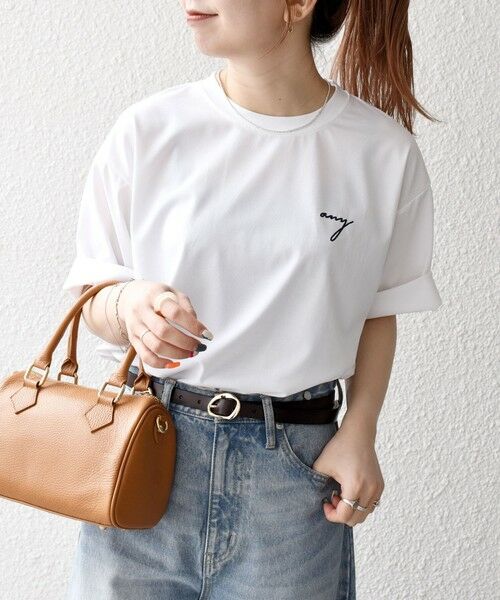 SHIPS / シップス Tシャツ | SHIPS any:〈撥水加工〉Teflon EcoElite(TM) 刺繍 バックプリント ロゴ Tシャツ◇ | 詳細3