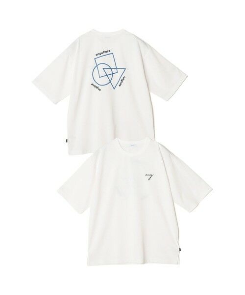 SHIPS / シップス Tシャツ | SHIPS any:〈撥水加工〉Teflon EcoElite(TM) 刺繍 バックプリント ロゴ Tシャツ◇ | 詳細18